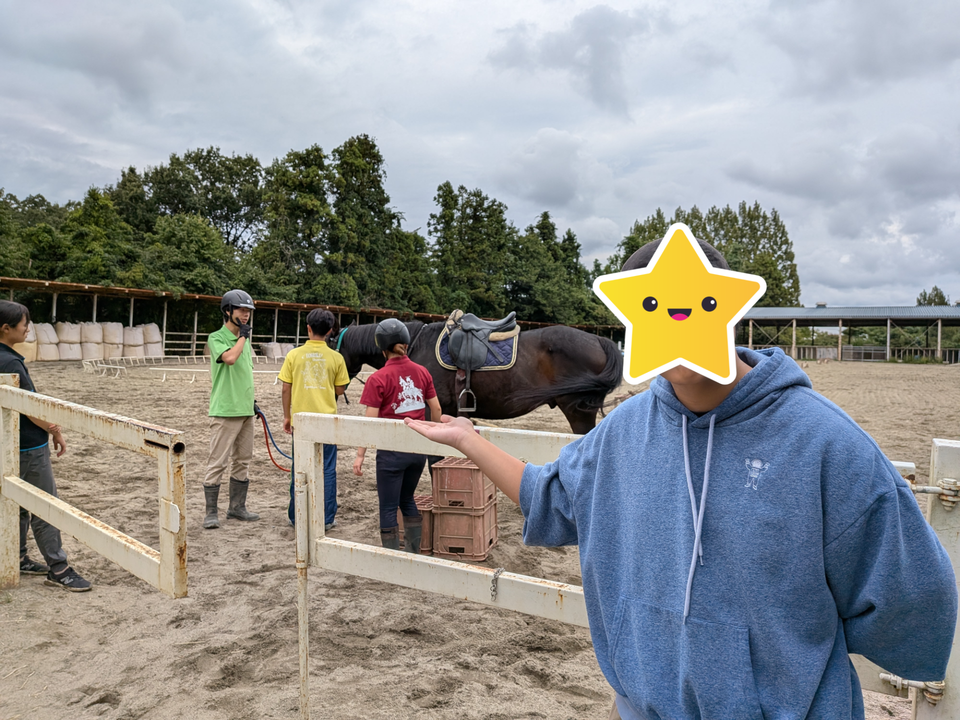 🐴 東北大学乗馬部さんと乗馬体験を行いました