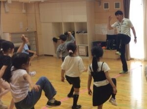 かけっこ教室をしました！
