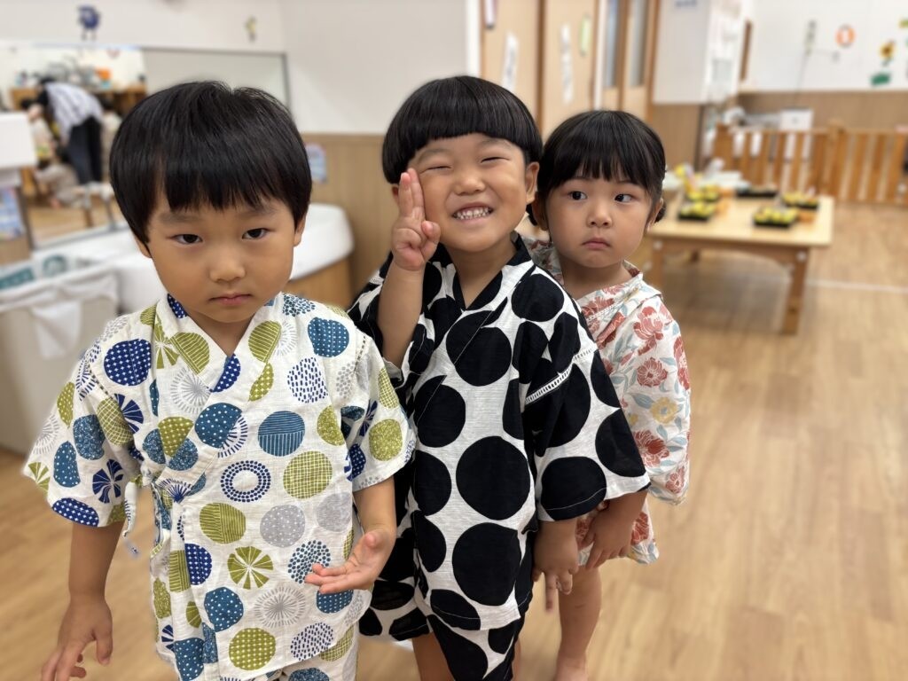 宮城野通駅前園の夏祭り