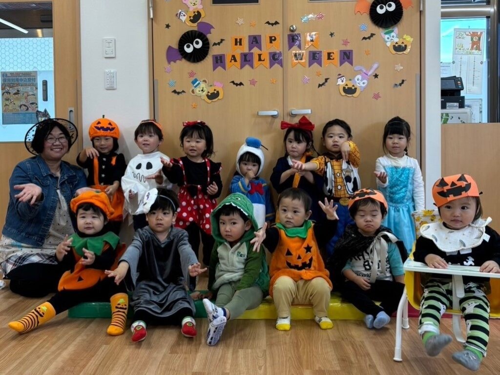ハロウィンごっこ！@薬師堂