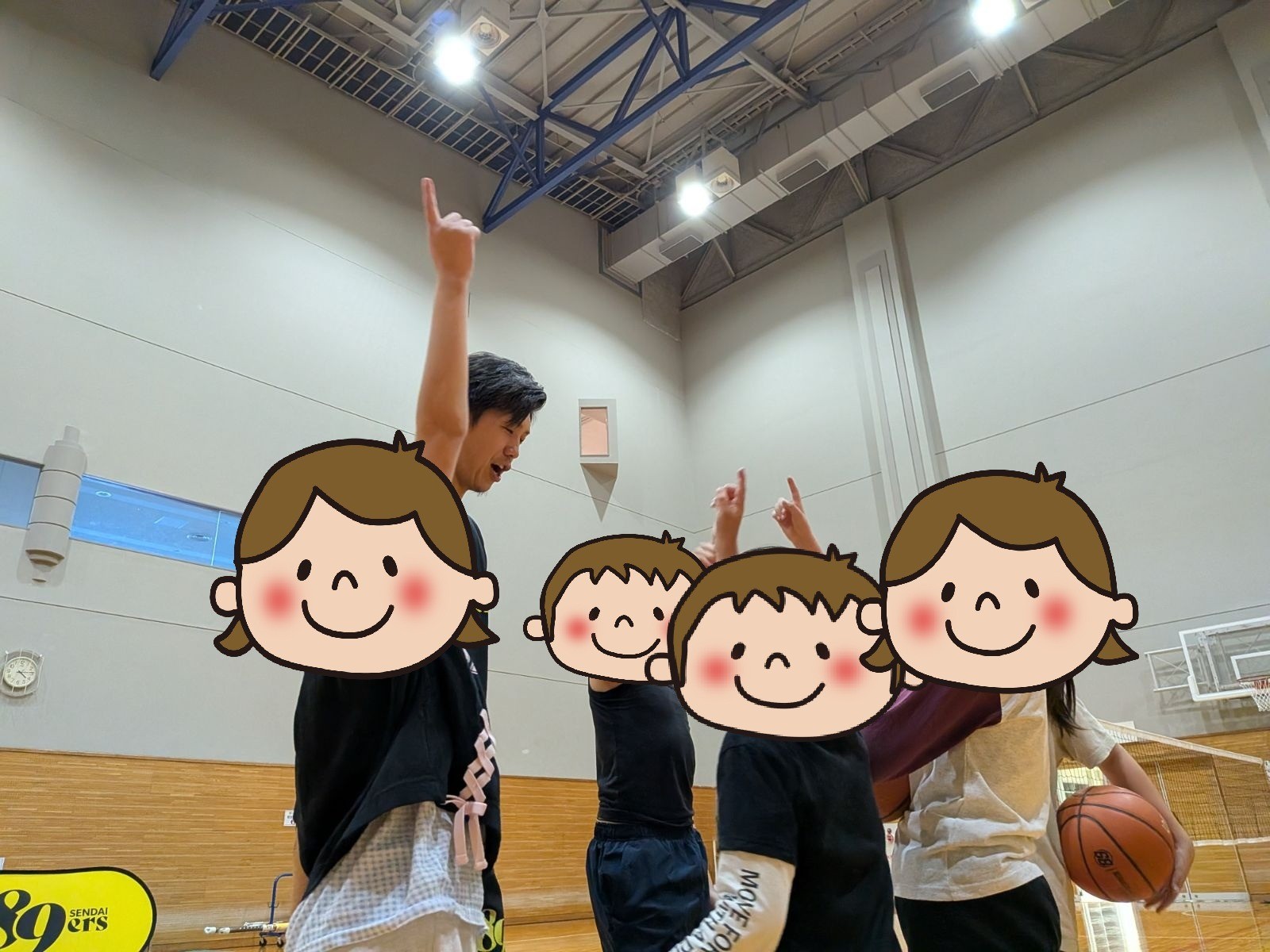 楽しかったよ！上手くなったよ！！🏀